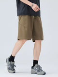 Men's Plus Size Drawstring Casual Shorts