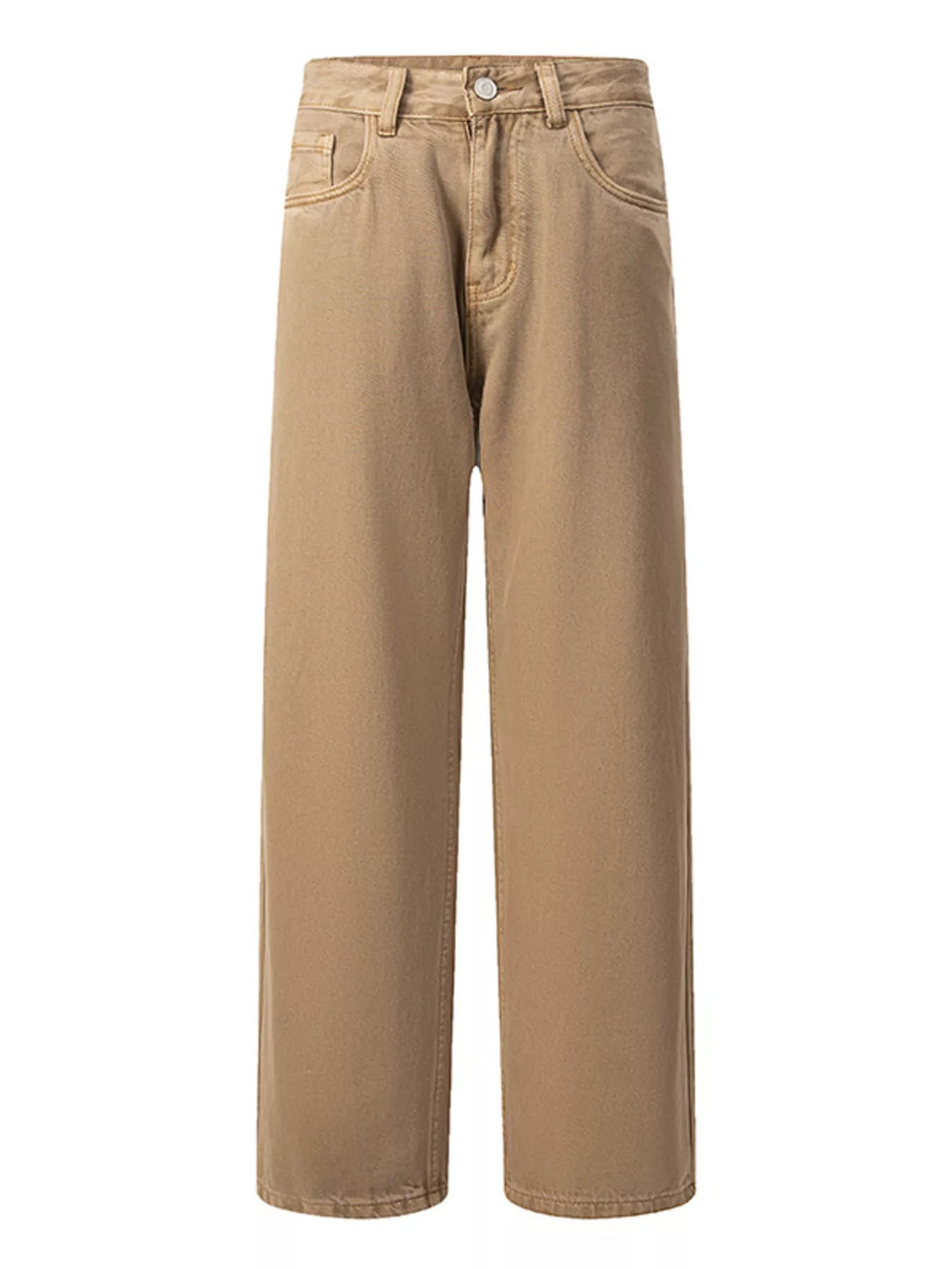 Men's Vintage Wash Wide Leg Jeans