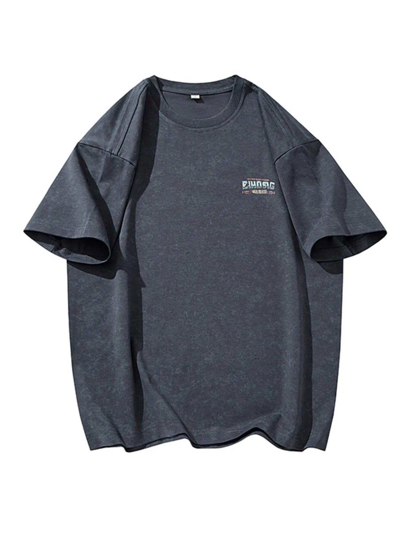 Men's Plus Size Round Neck Half Sleeve T-Shirt