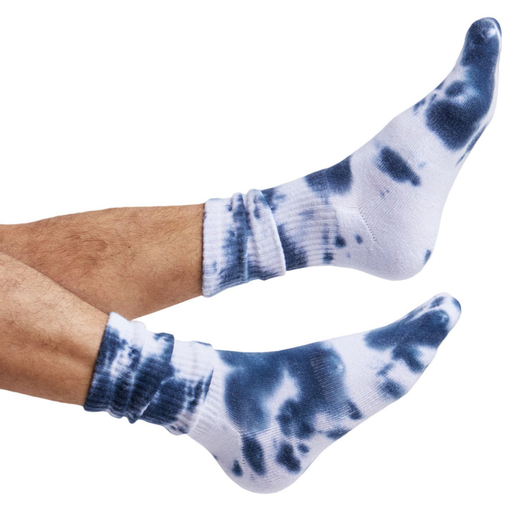 Casual Crew Navy Tie-Dye