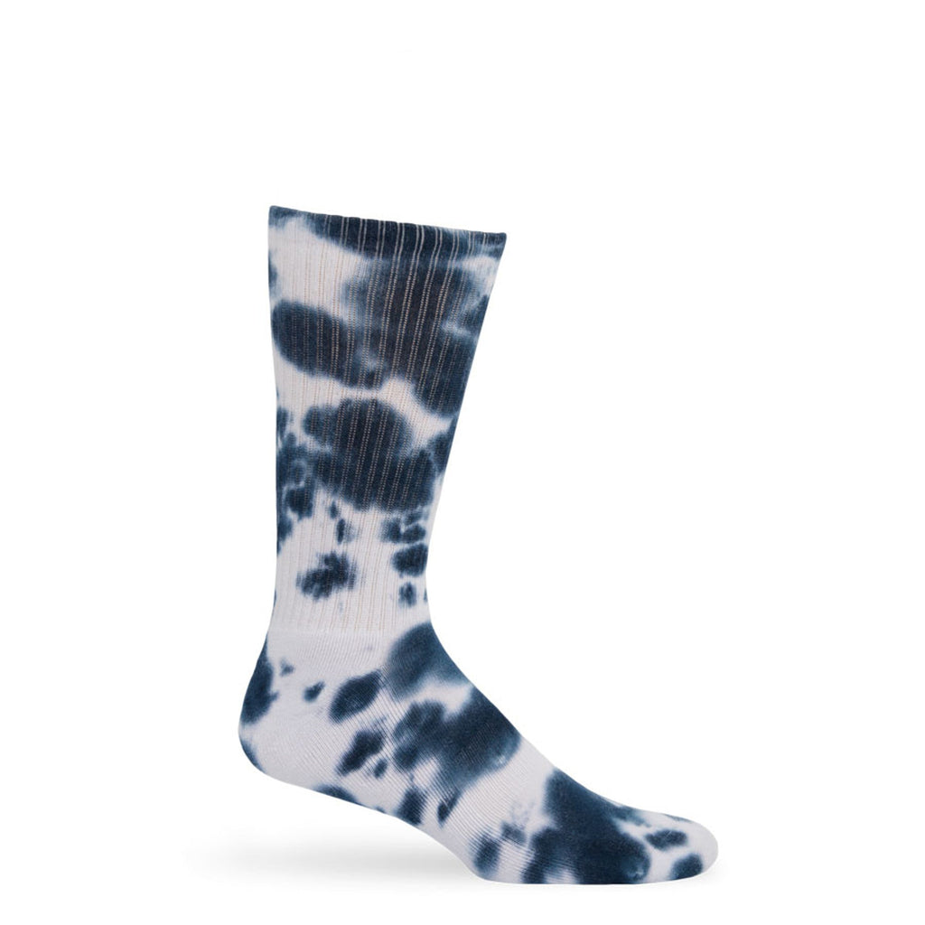 Casual Crew Navy Tie-Dye