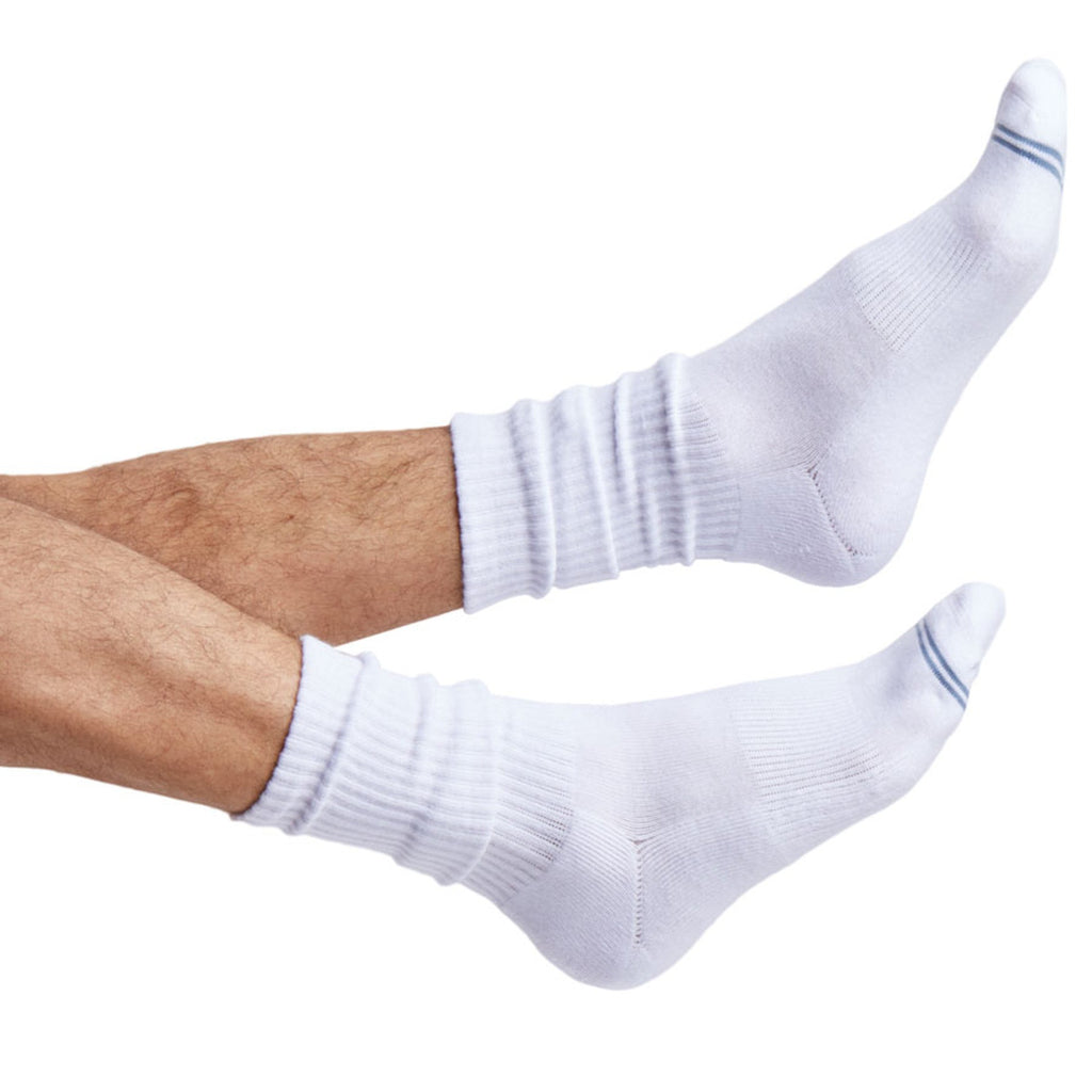 Casual White Crew Socks 6-Pack