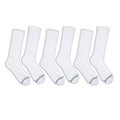 Casual White Crew Socks 6-Pack