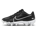 Nike Alpha Huarache 4 Keystone Boys Rubber Baseball Cleats SZ 5.5 Black | White