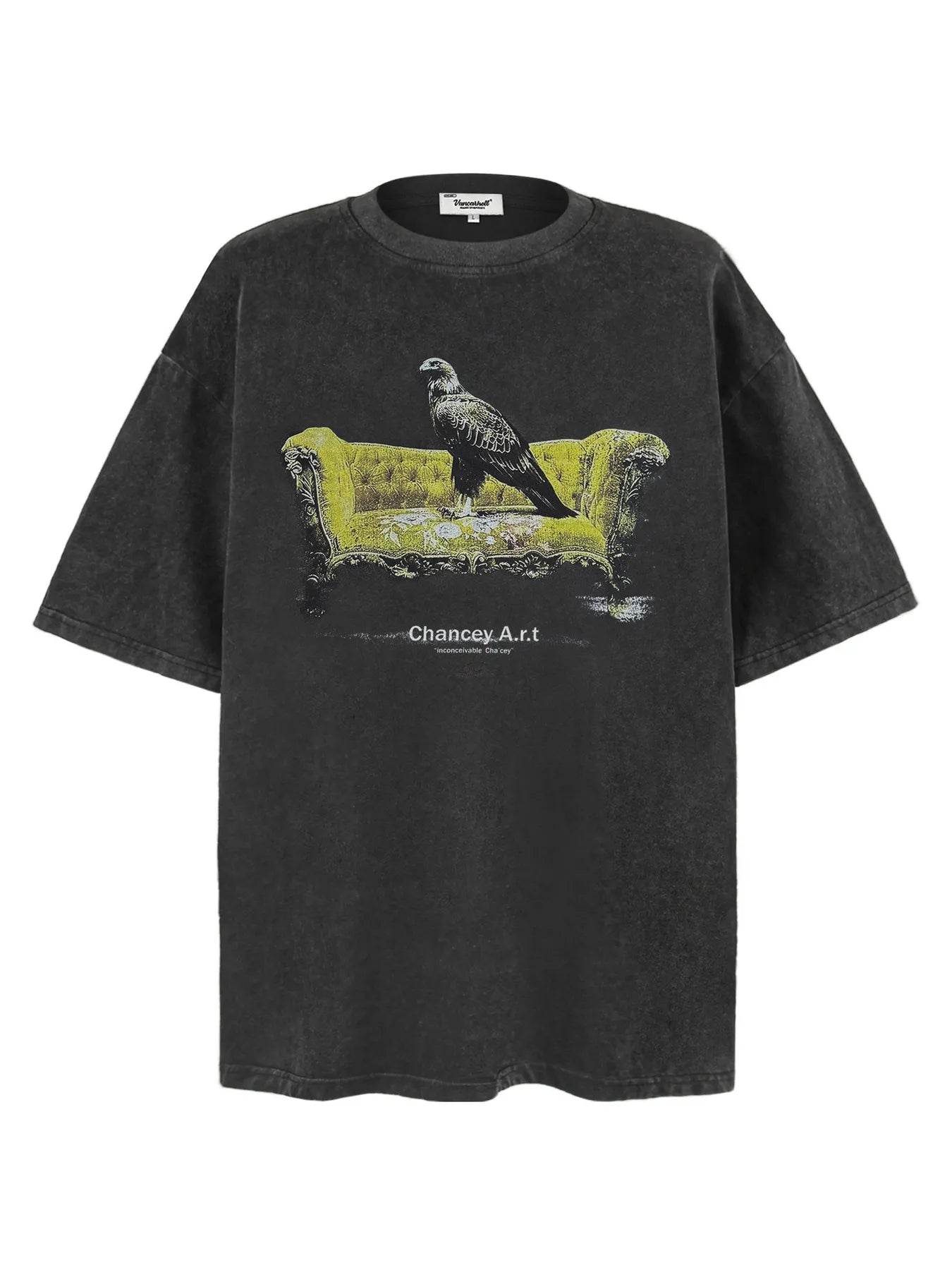 Men's Graphic Round Neck Short Sleeve T-Shirt