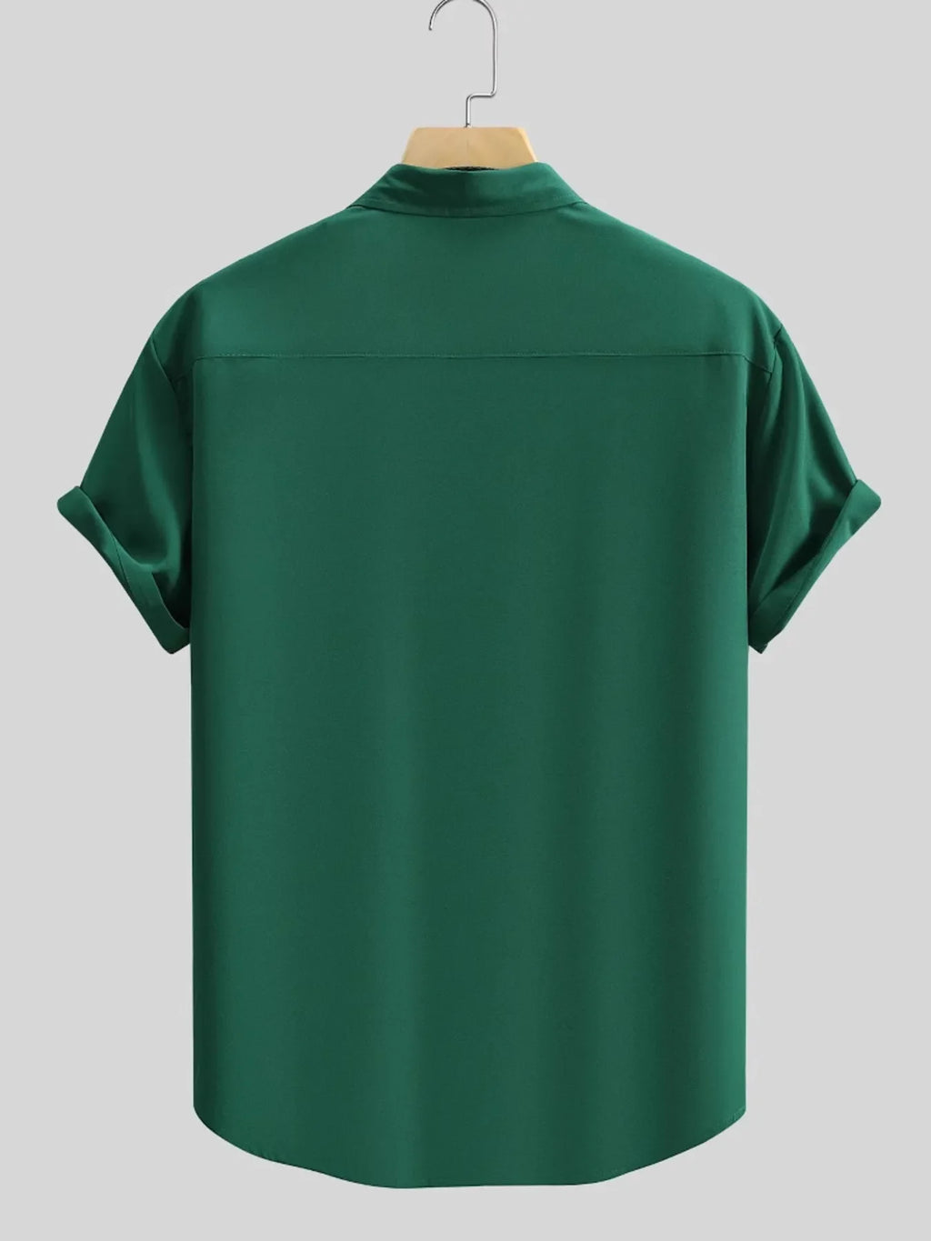 Men's Button Up Short Sleeve Shirt