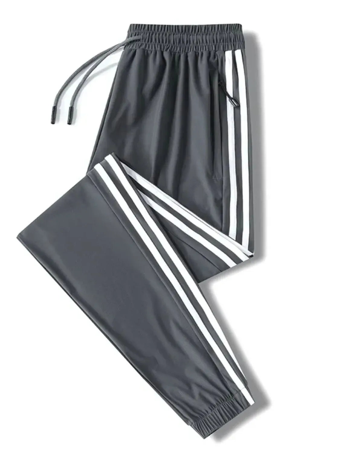 Men's Plus Size Side Striped Pants