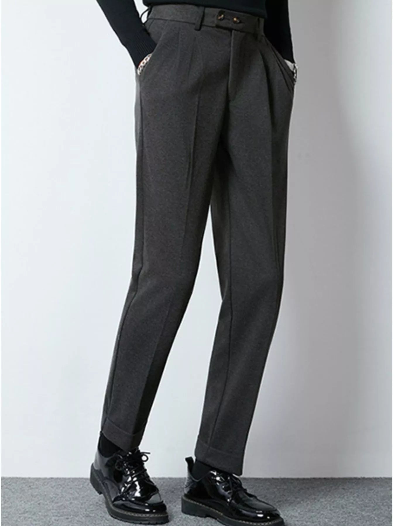 Men's Pleated Dress Pants