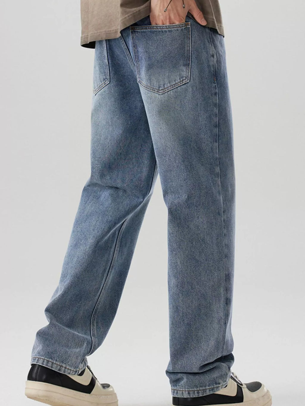 Men's Wide Leg Jeans