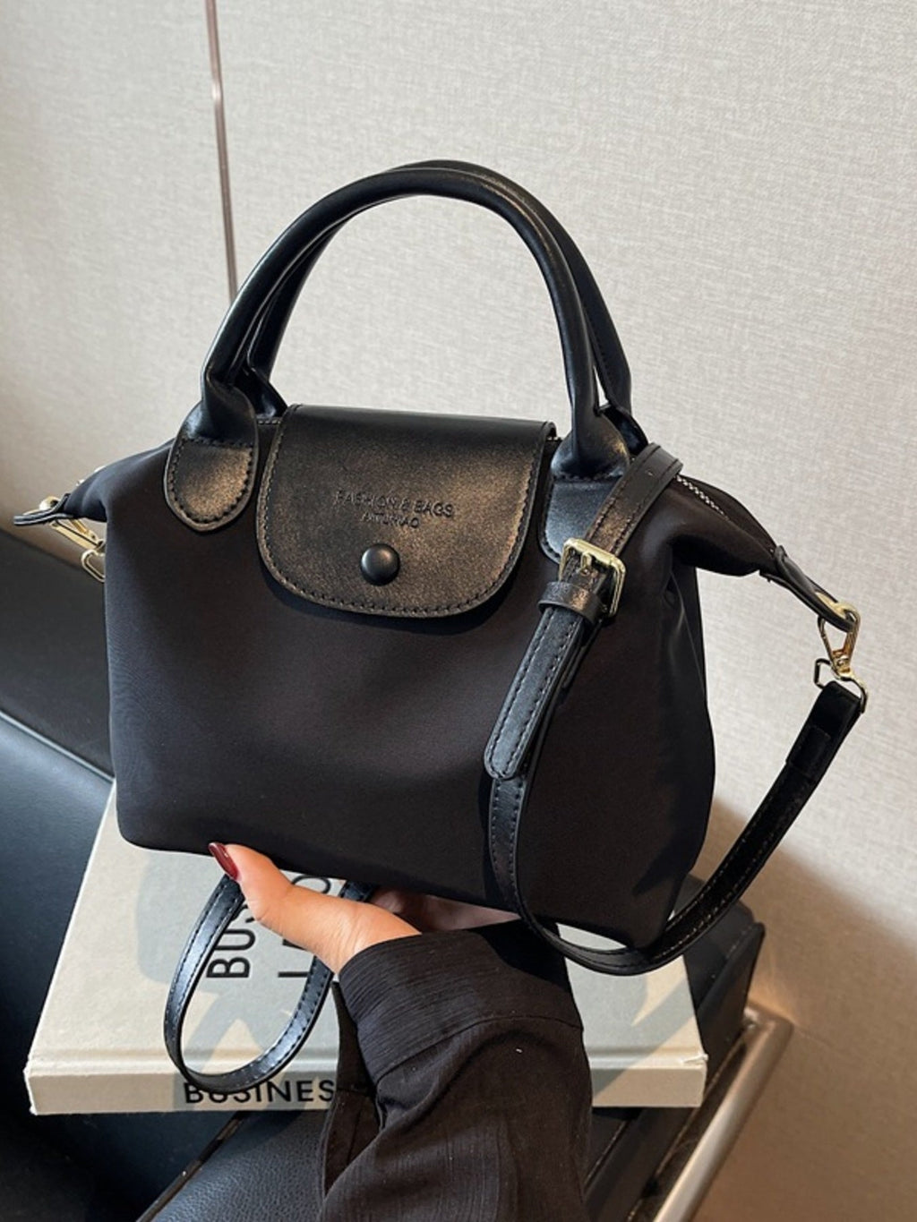 Top Handle Crossbody Bag