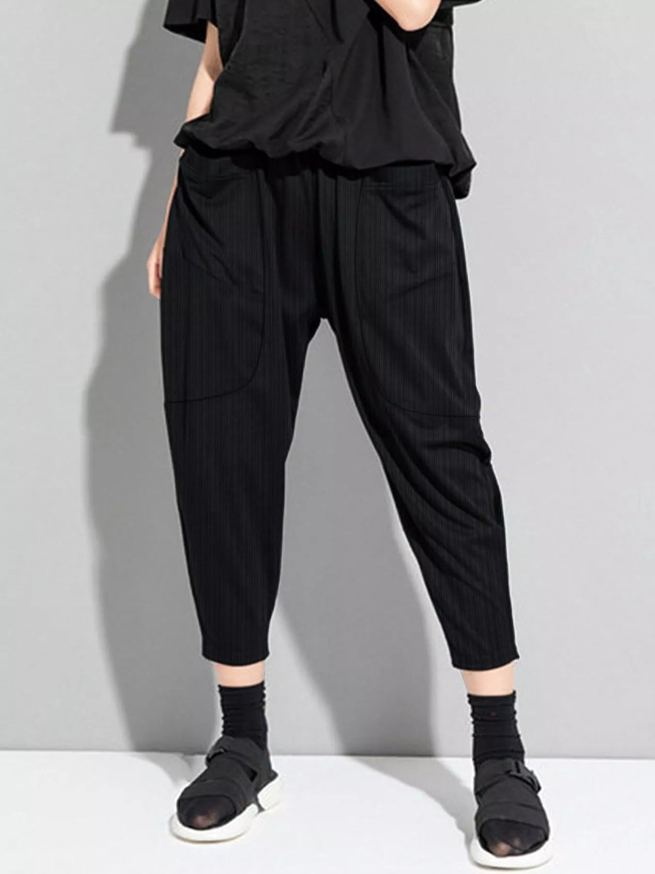 Plus Size Loose Fit Harem Pants