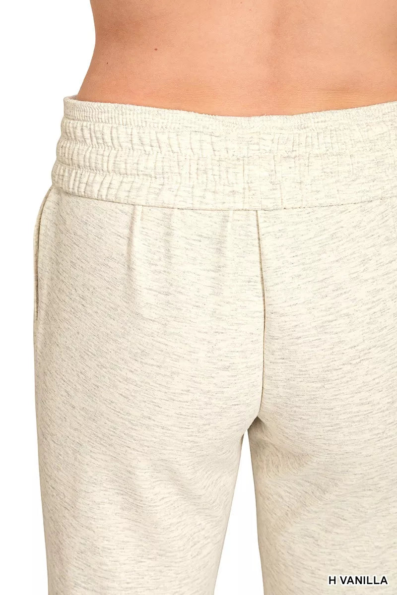 Zenana Scuba Capri Sweatpants with Pocket