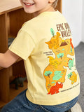 Children's Dinosaur Adventure Map T-Shirt