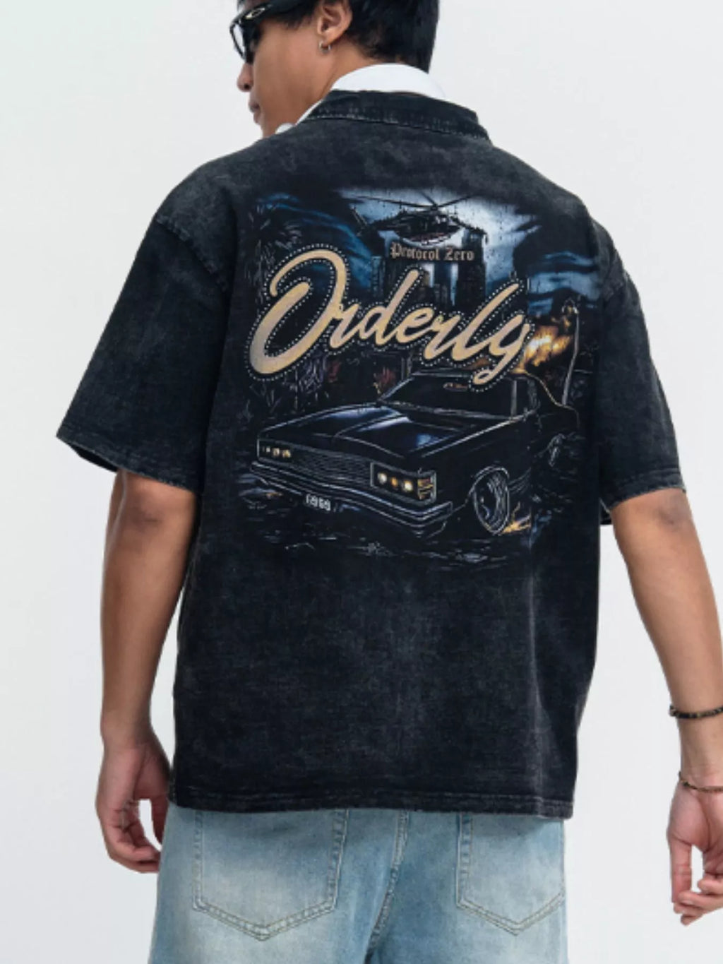 Men's Vintage Washed Graphic T-Shirt