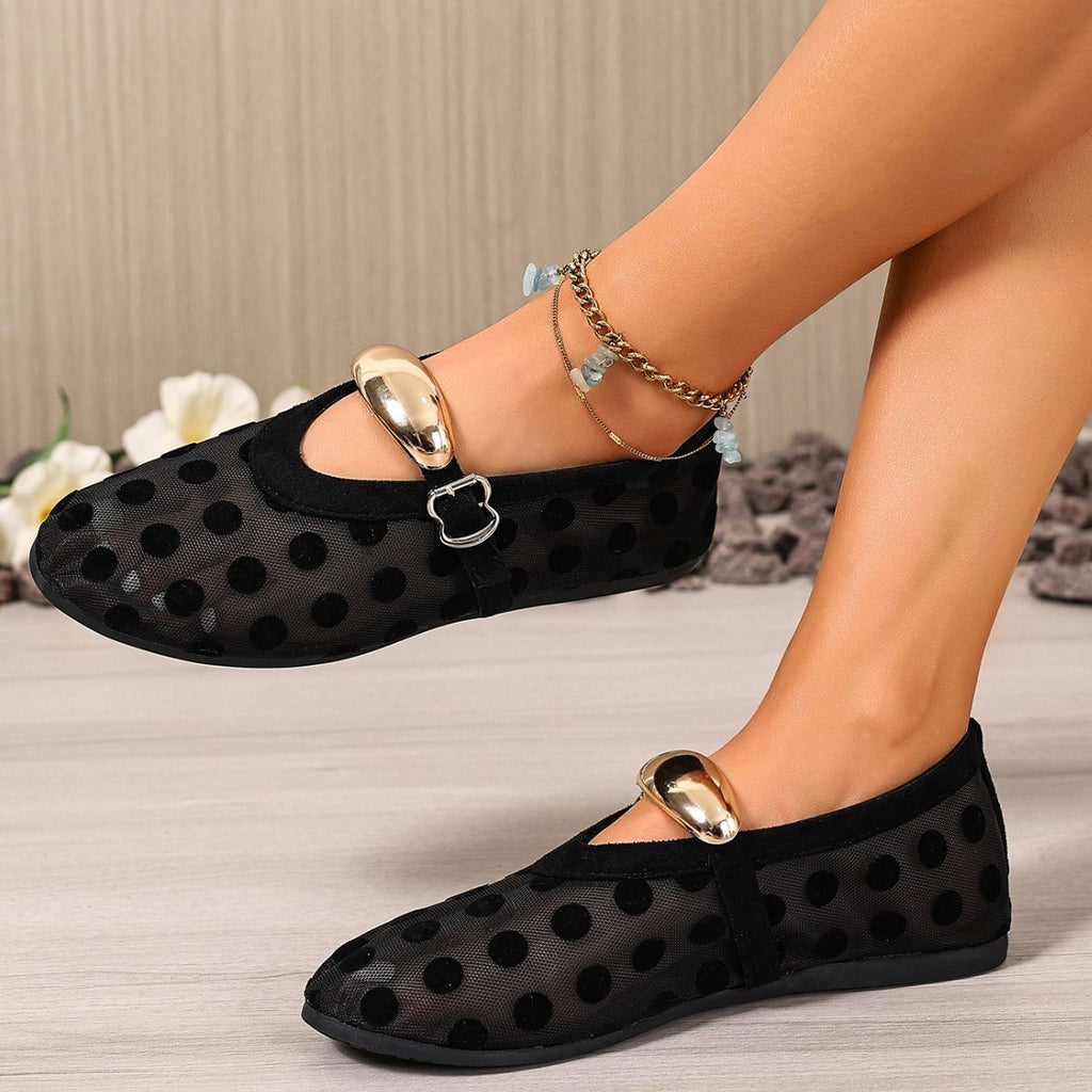 Polka Dot Slip-Ons