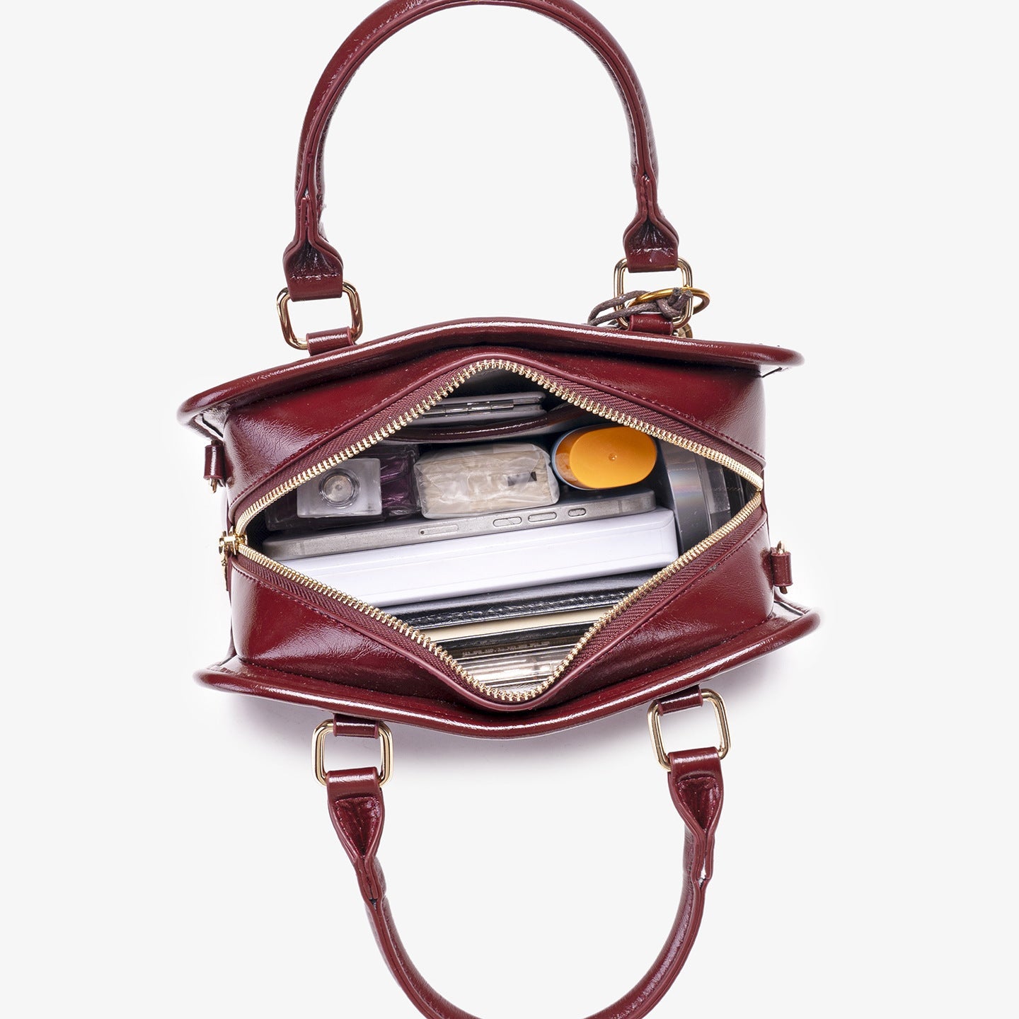 Vintage Style Barrel Crossbody Bag