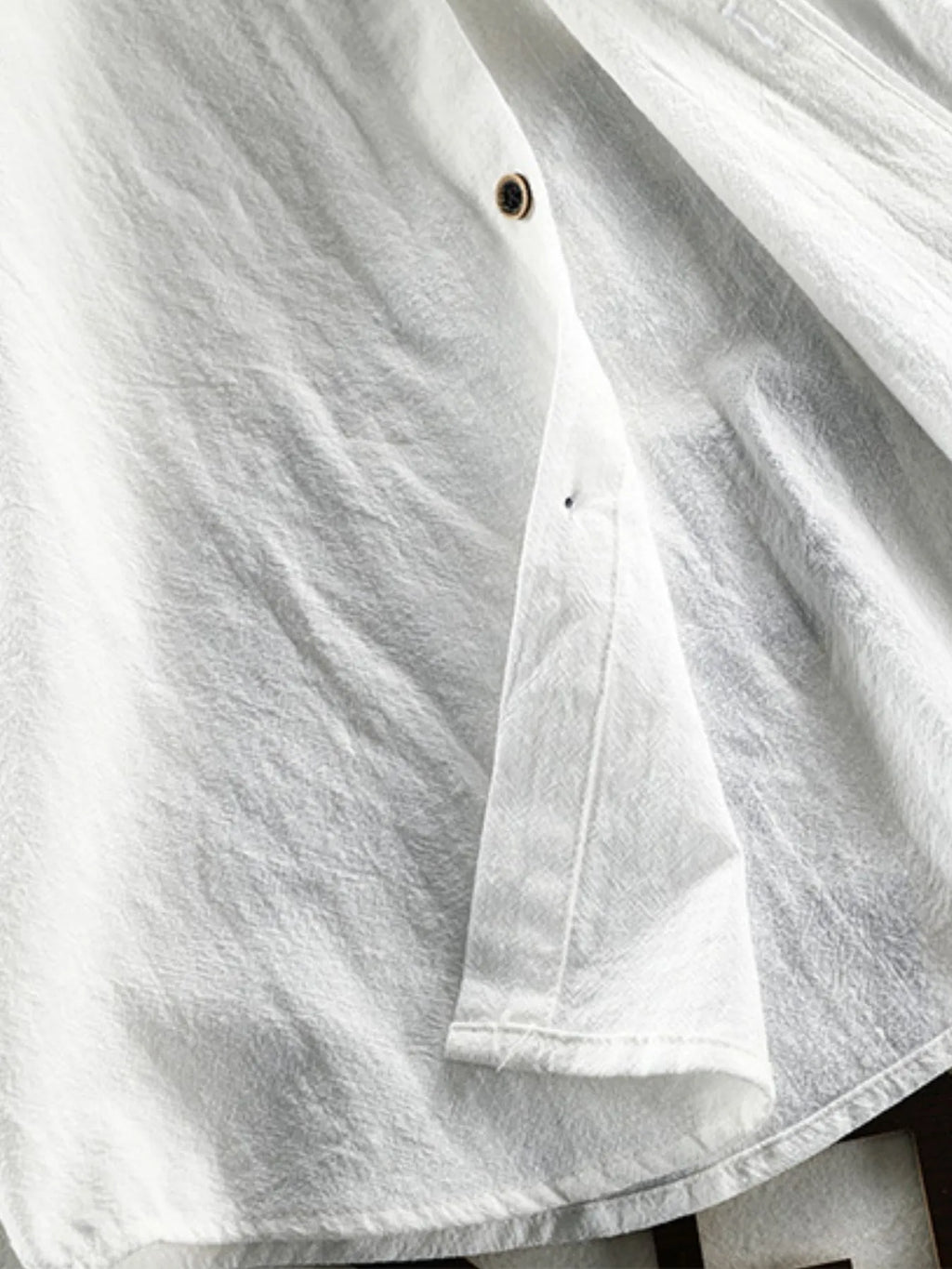 Men's Plus Size Button-Up Long Sleeve Shirt
