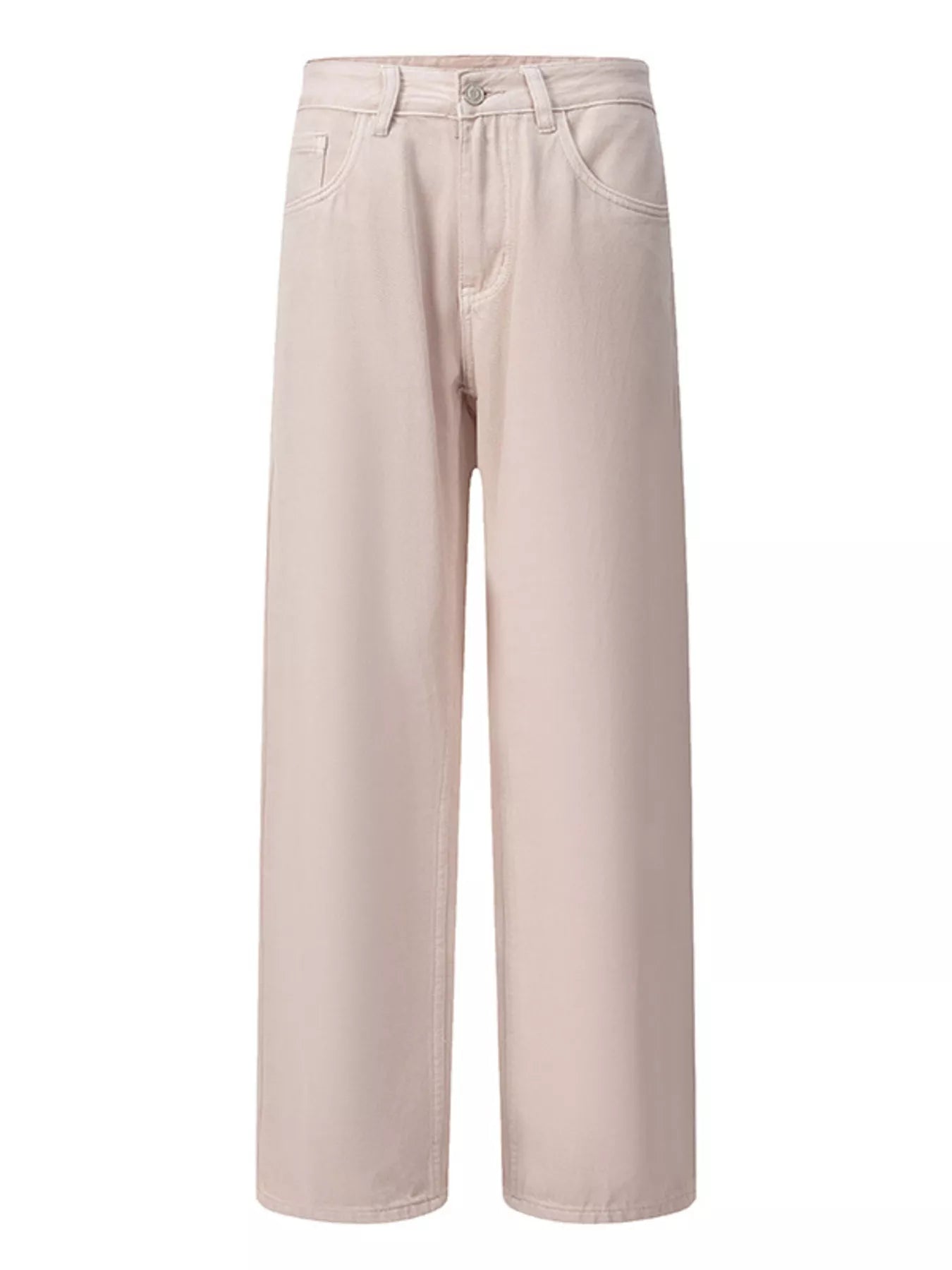 Men's Vintage Wash Wide Leg Jeans