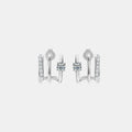 Moissanite 925 Sterling Silver Earrings