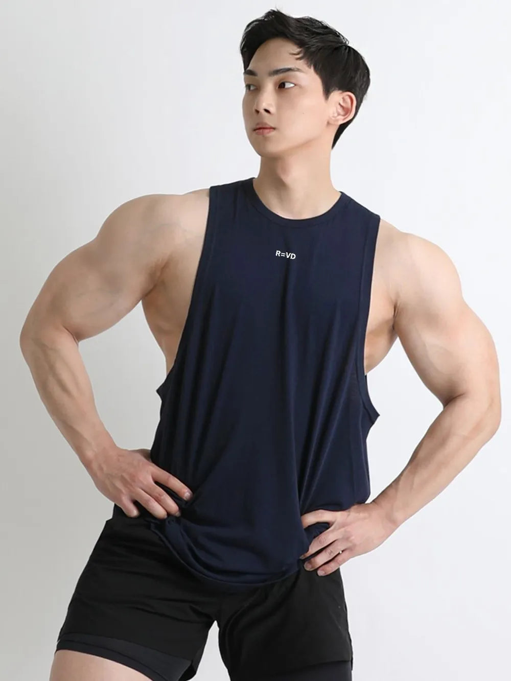 Men's Round Neck Breathable Tank