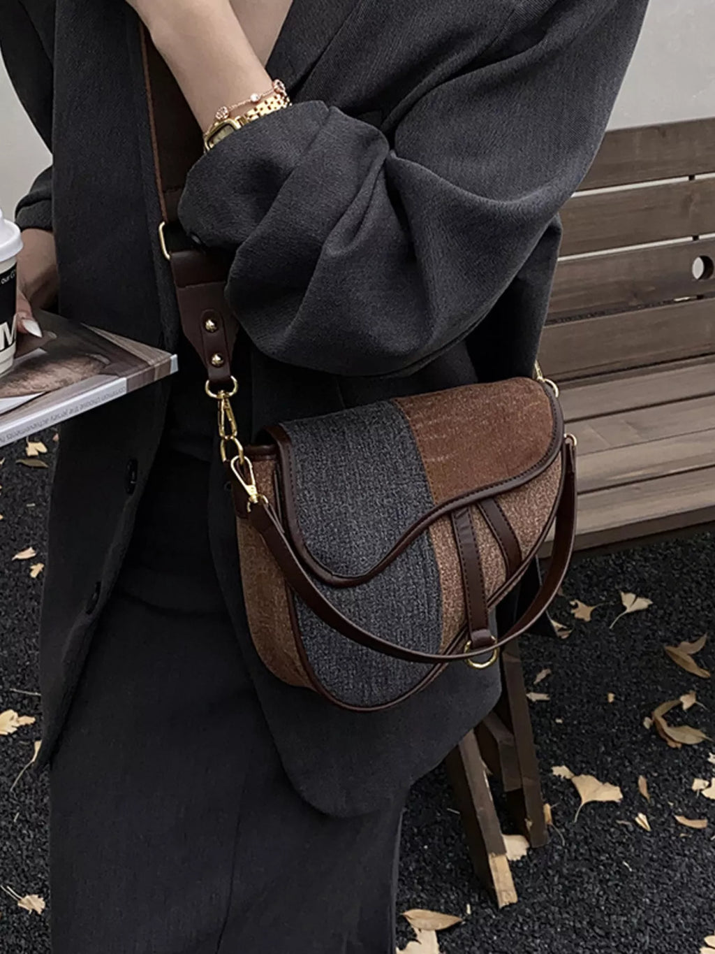 Adjustable Strap Crossbody Bag