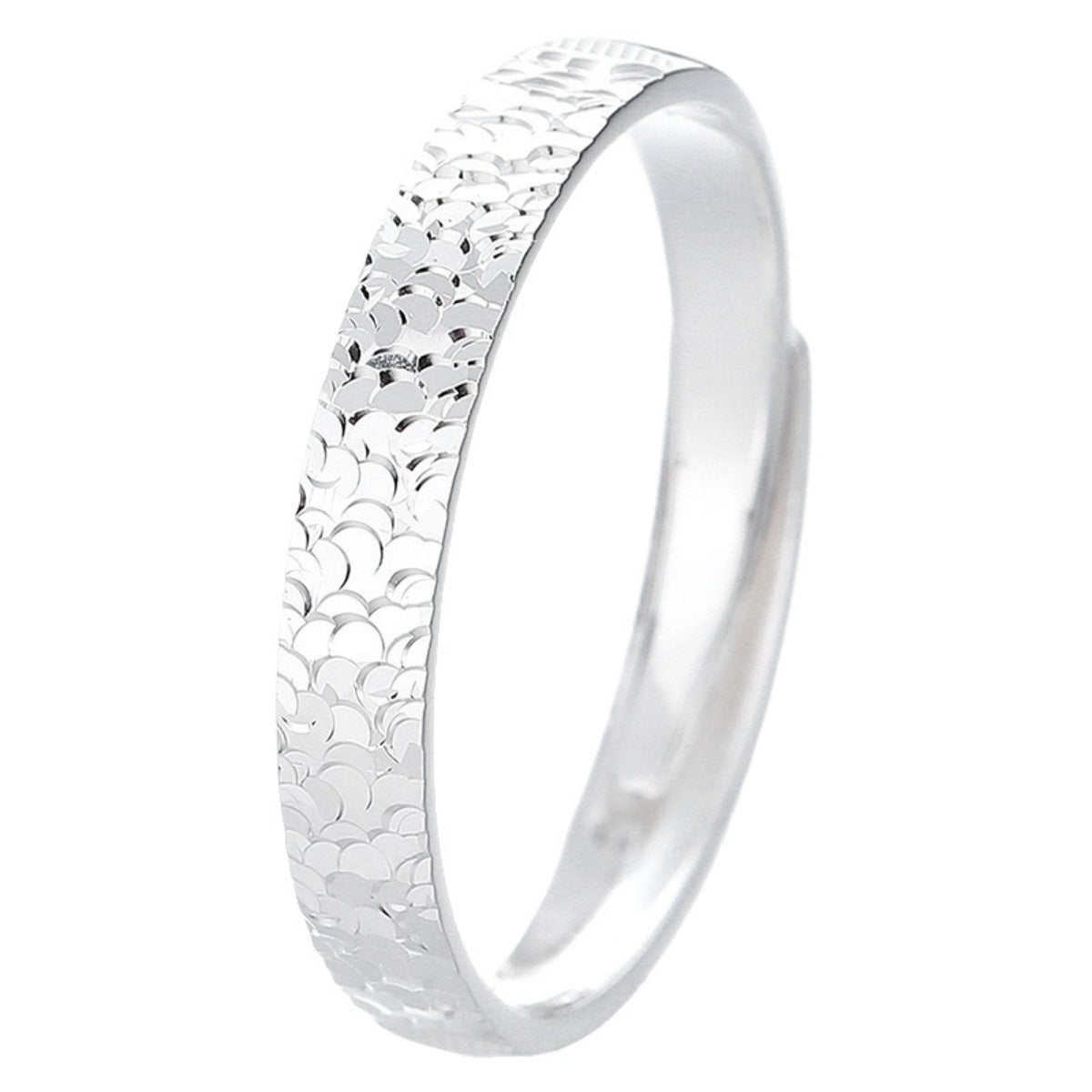 925 Sterling Silver Textured Ring