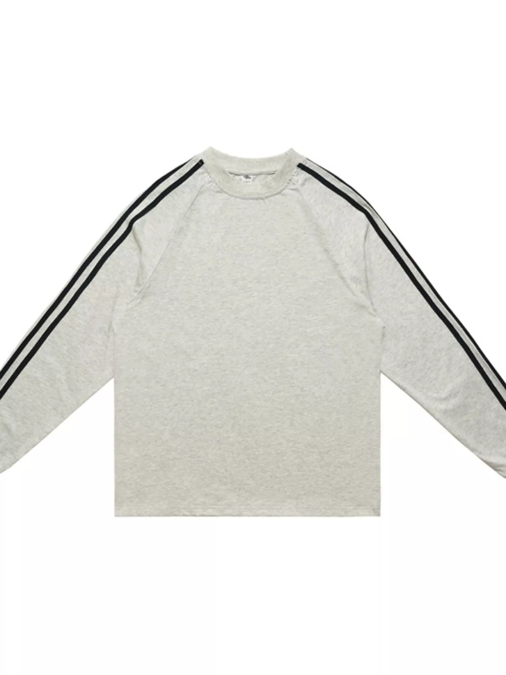 Men's Striped Round Neck Long Sleeve T-Shirt