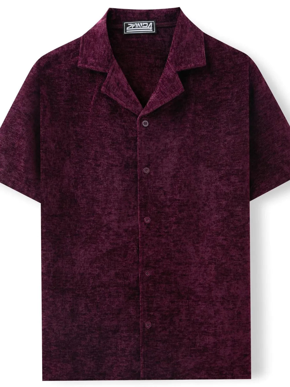 Men's Plus Size Button Down Short Sleeve Shirt