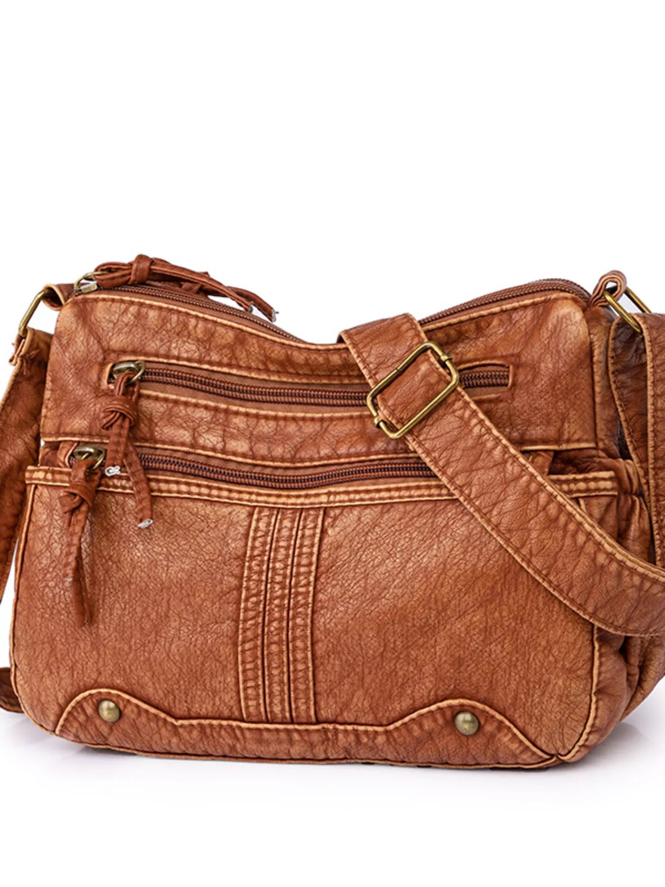 Multi-Pocket Crossbody Bag