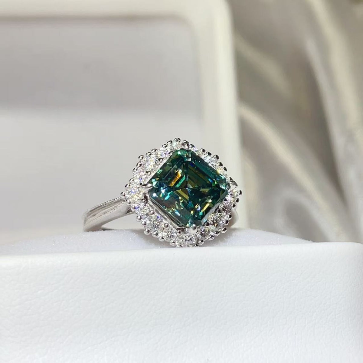 3 Carat Moissanite 925 Sterling Silver Ring