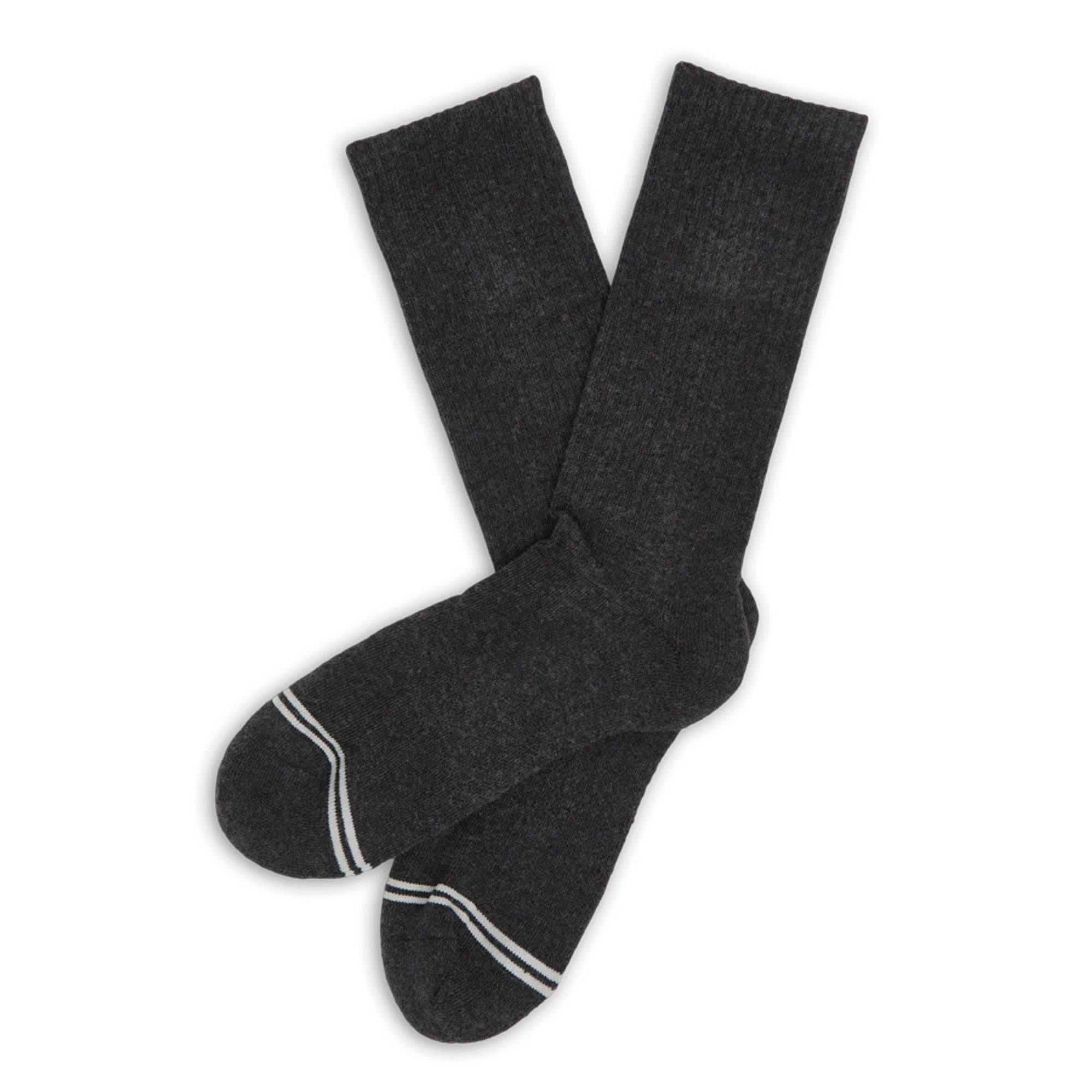 Charcoal Casual Crew 3-Pack