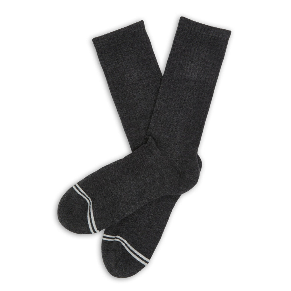 Charcoal Casual Crew Socks
