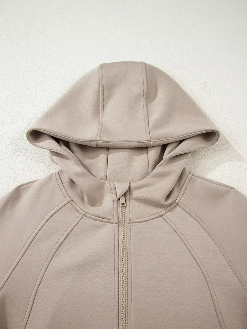 Half Zip Long Sleeve Hoodie and Pants 2pcs Outfit