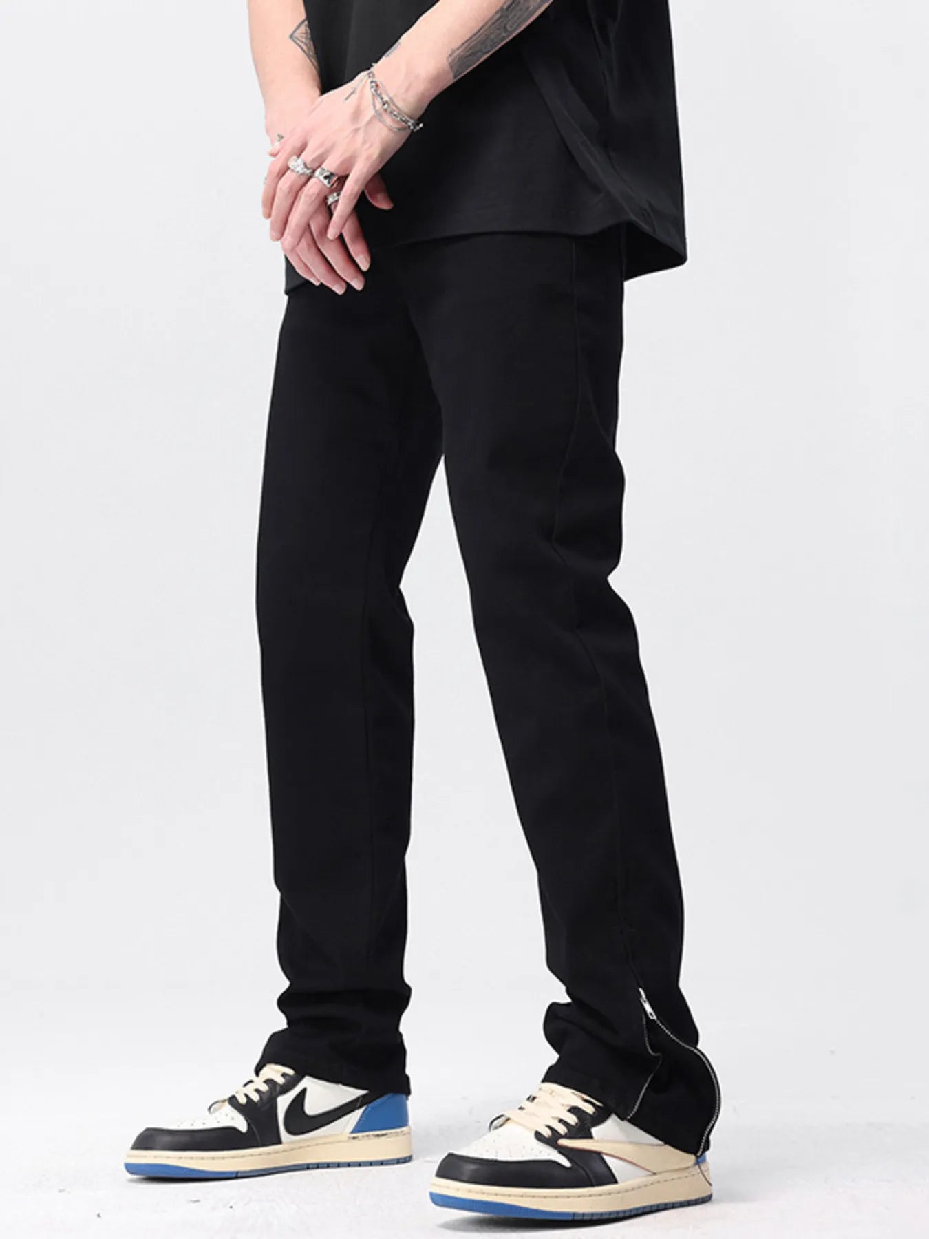 Men's Full Size Slim Fit Jeans Plus Size