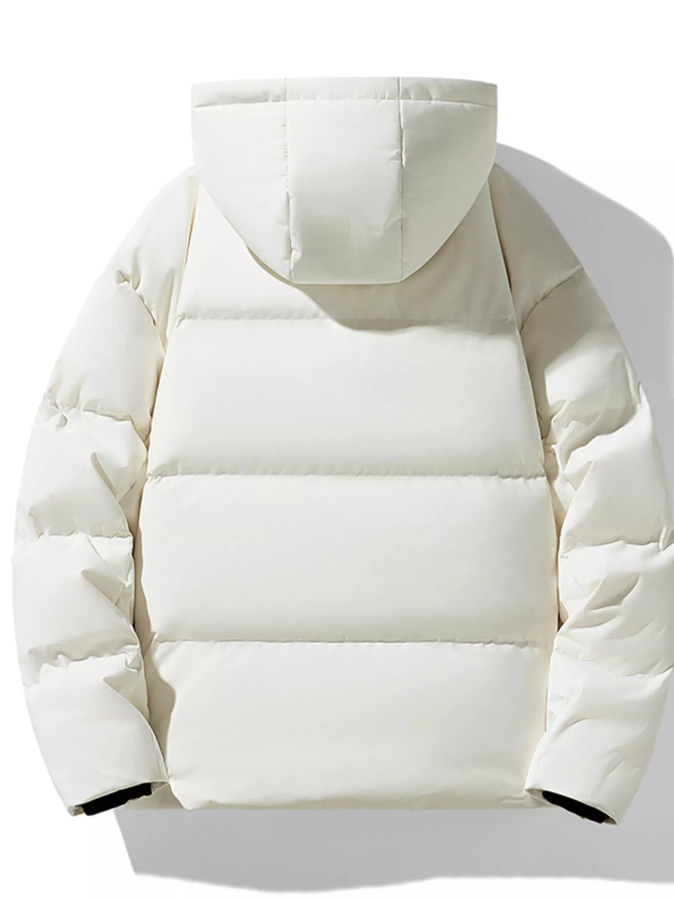 Men's Plus Size Hooded Padded Winter Puffer Jacket