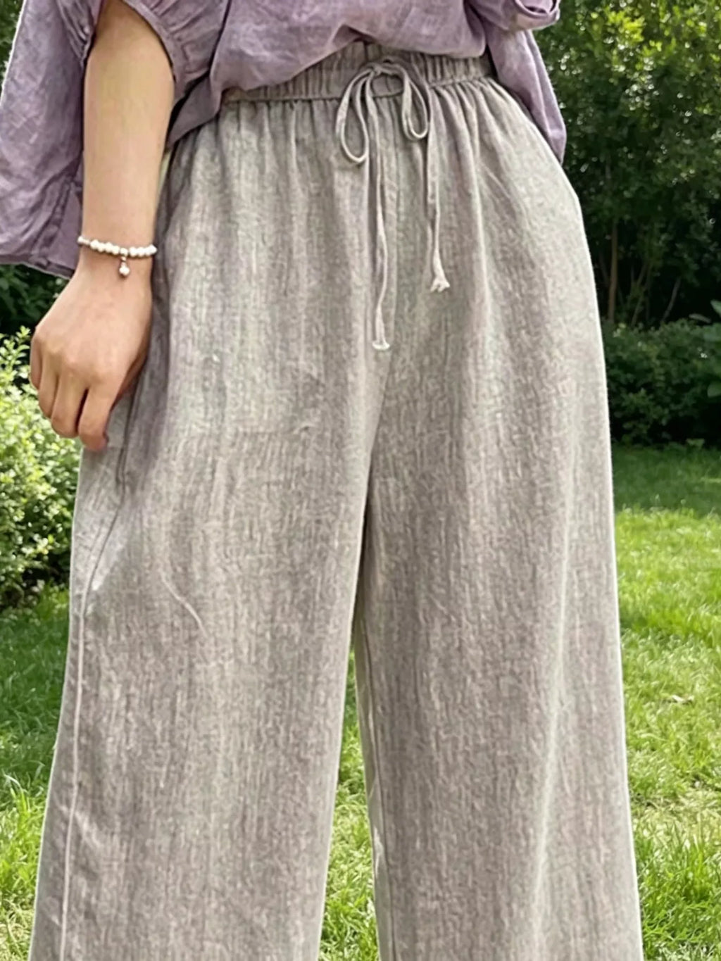 Casual Wide Leg Pants