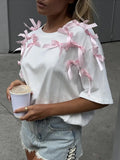 Bow Short Sleeve T-Shirt