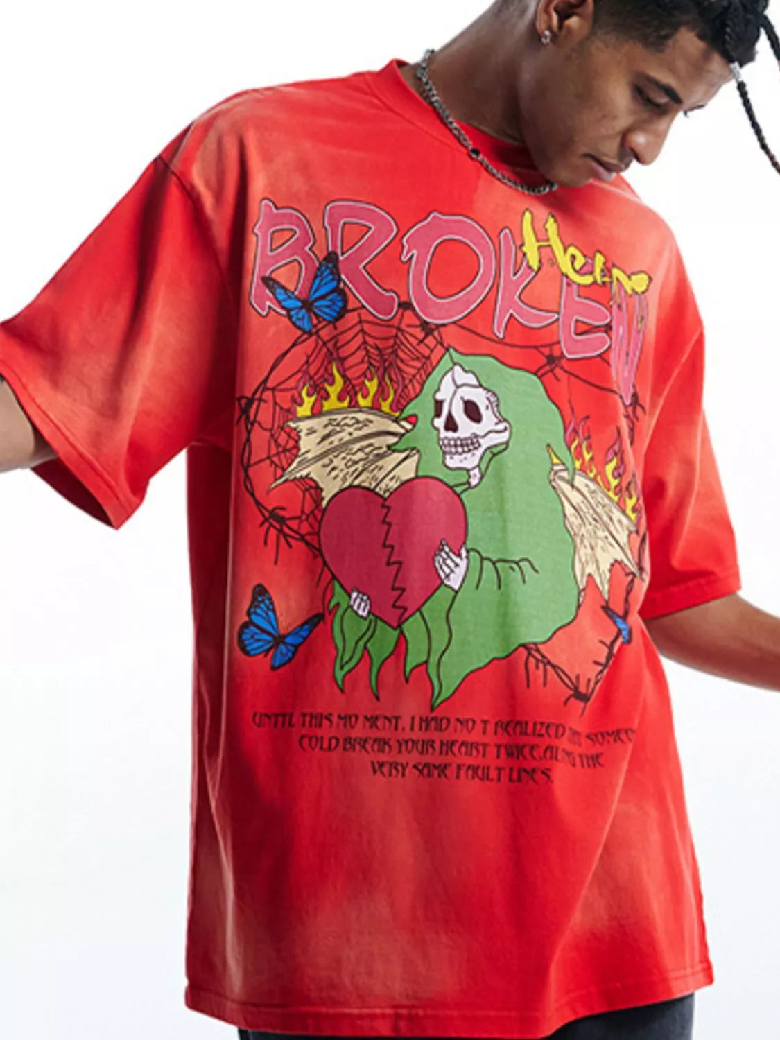Men's Graphic Round Neck T-Shirt