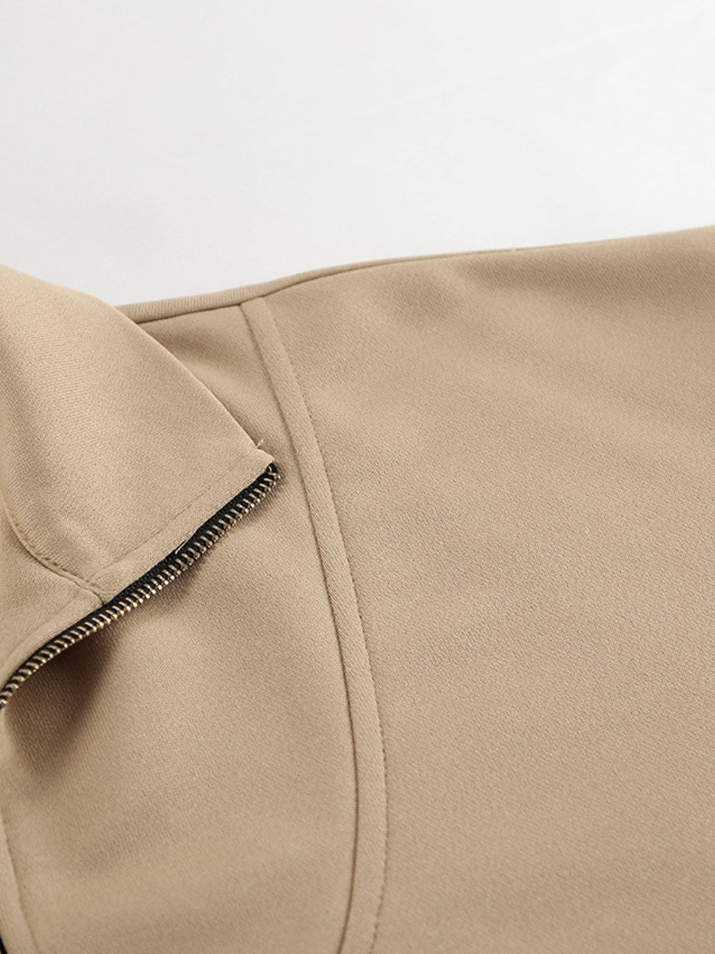 Quarter Zip Long Sleeve Top and Pants Set