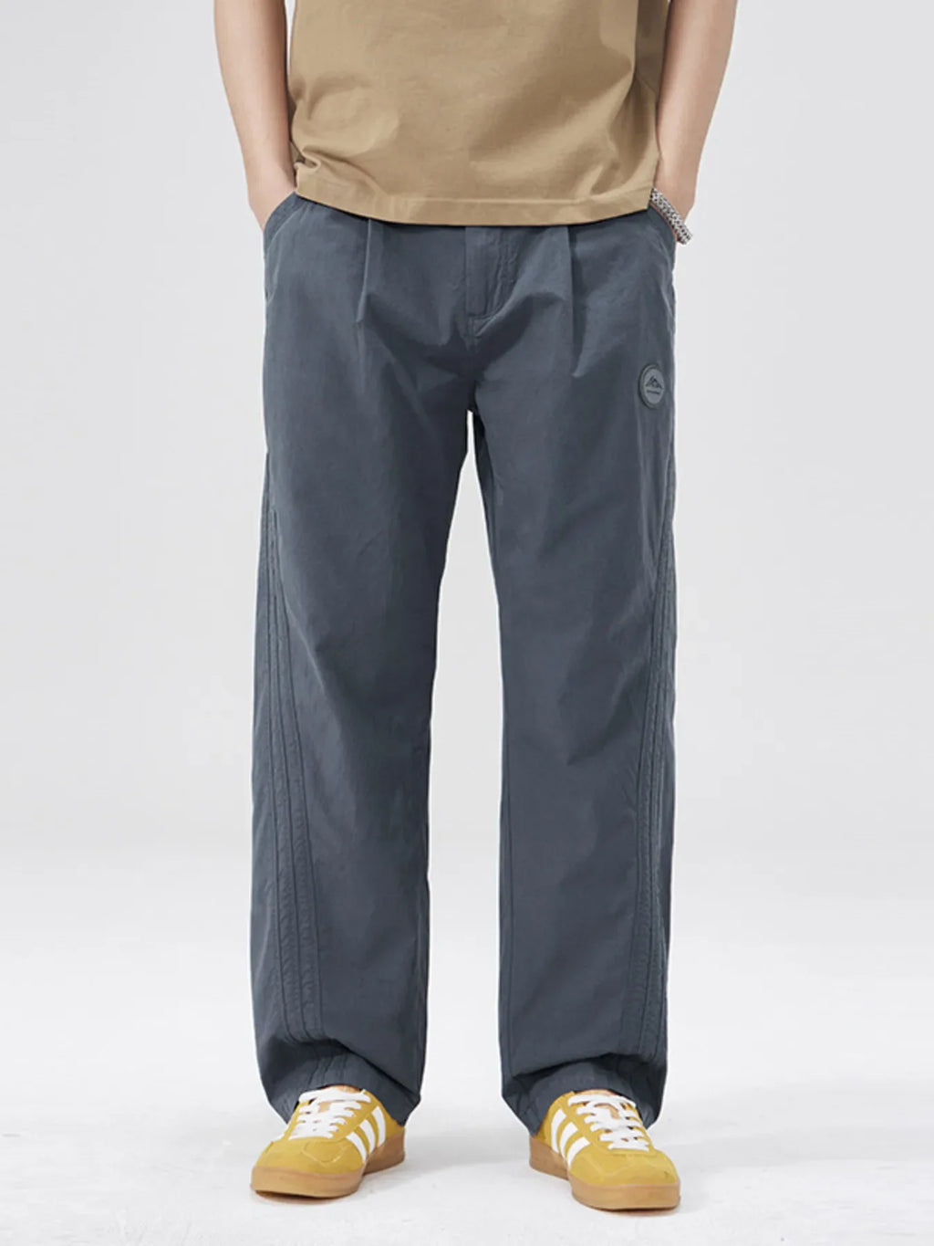 Men's Full Size Wide Leg Casual Pants Plus Size