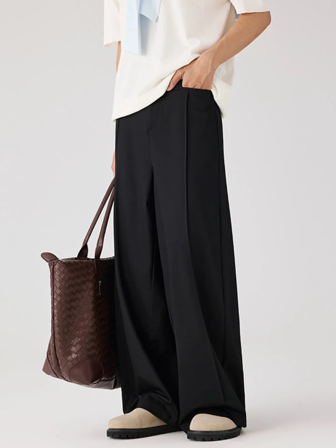 Men's Wide Leg Pants