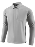Men's Plus Size Slim Fit Long Sleeve Windbreaker Jacket
