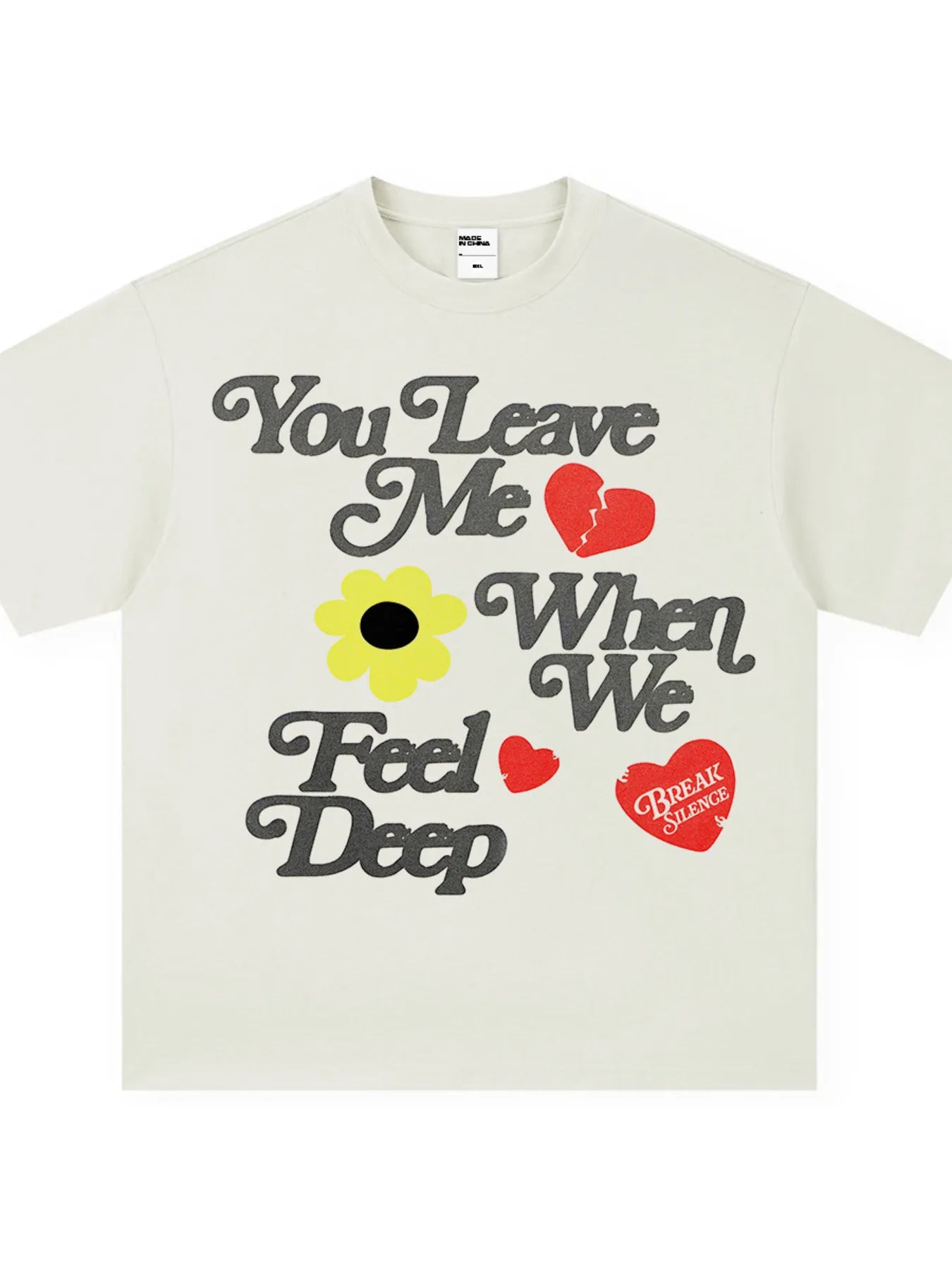 Men's Letter Graphic Round Neck T-Shirt