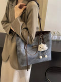 Vintage Style Cloud Charm Shoulder Bag