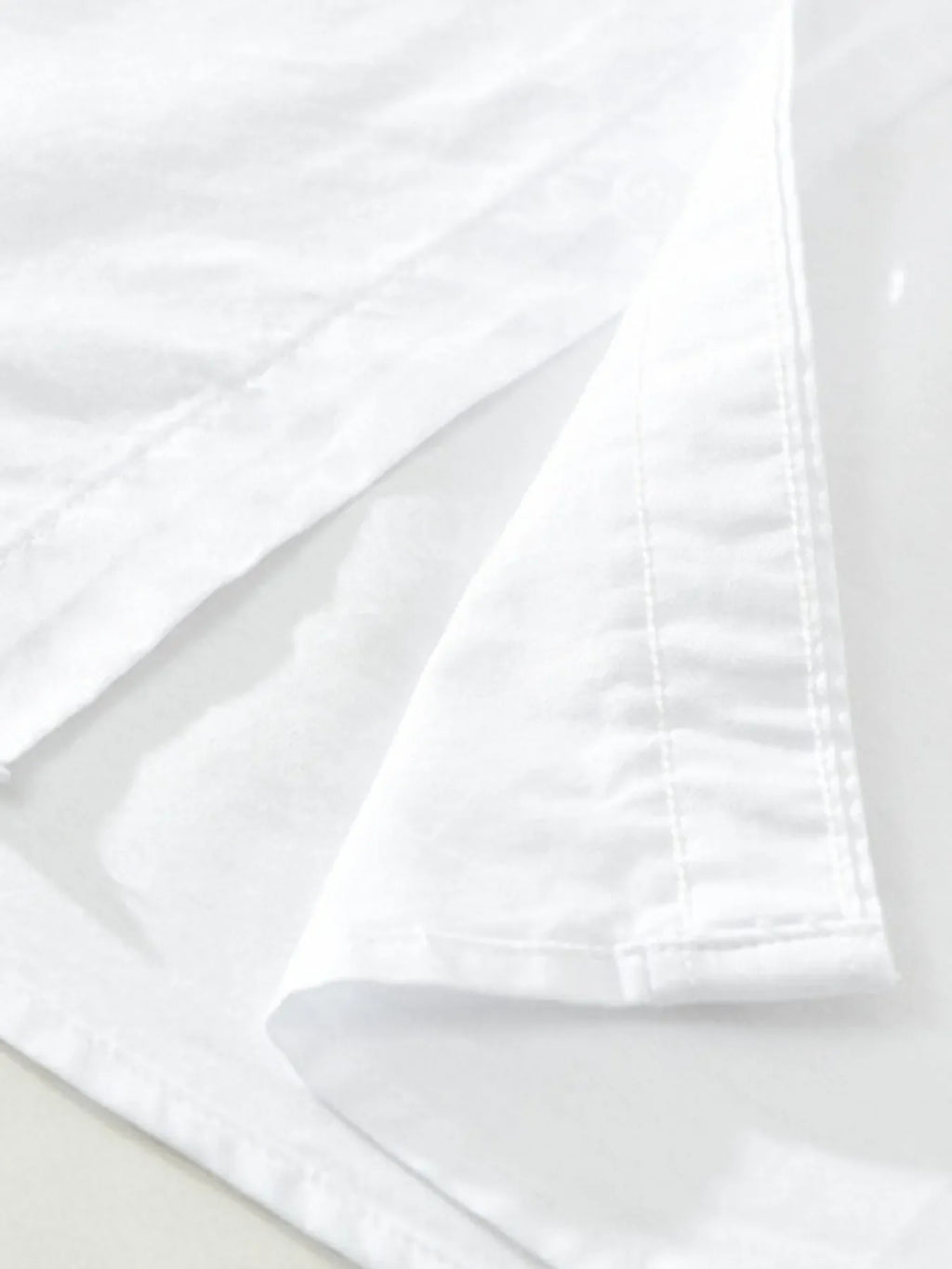 Men's Plus Size Short Sleeve Button-Up Shirt