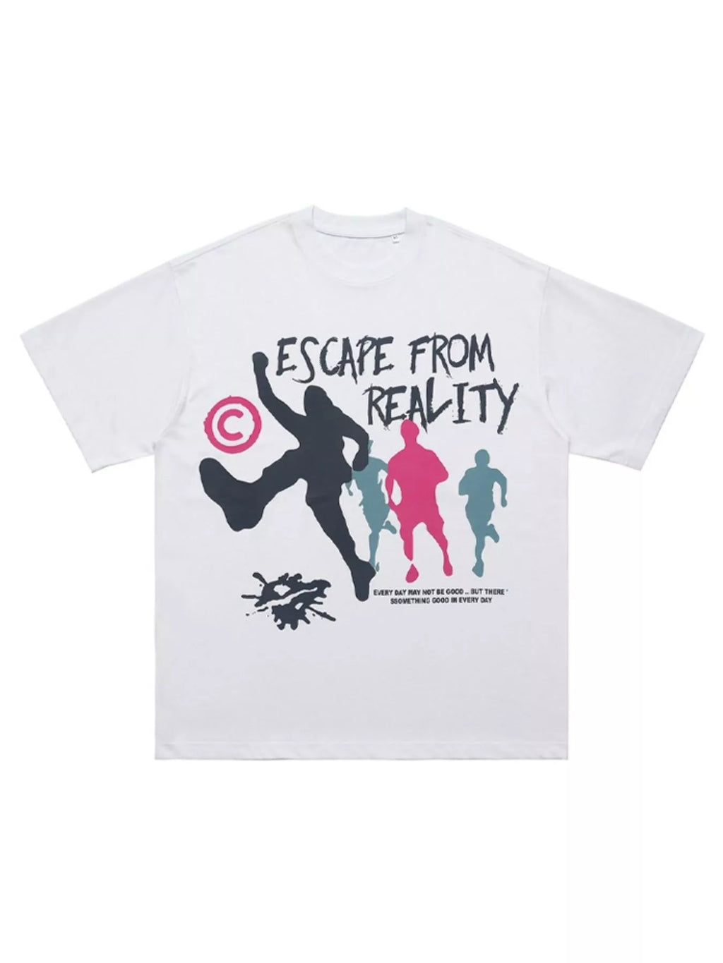 Men's Graphic Round Neck Short Sleeve T-Shirt