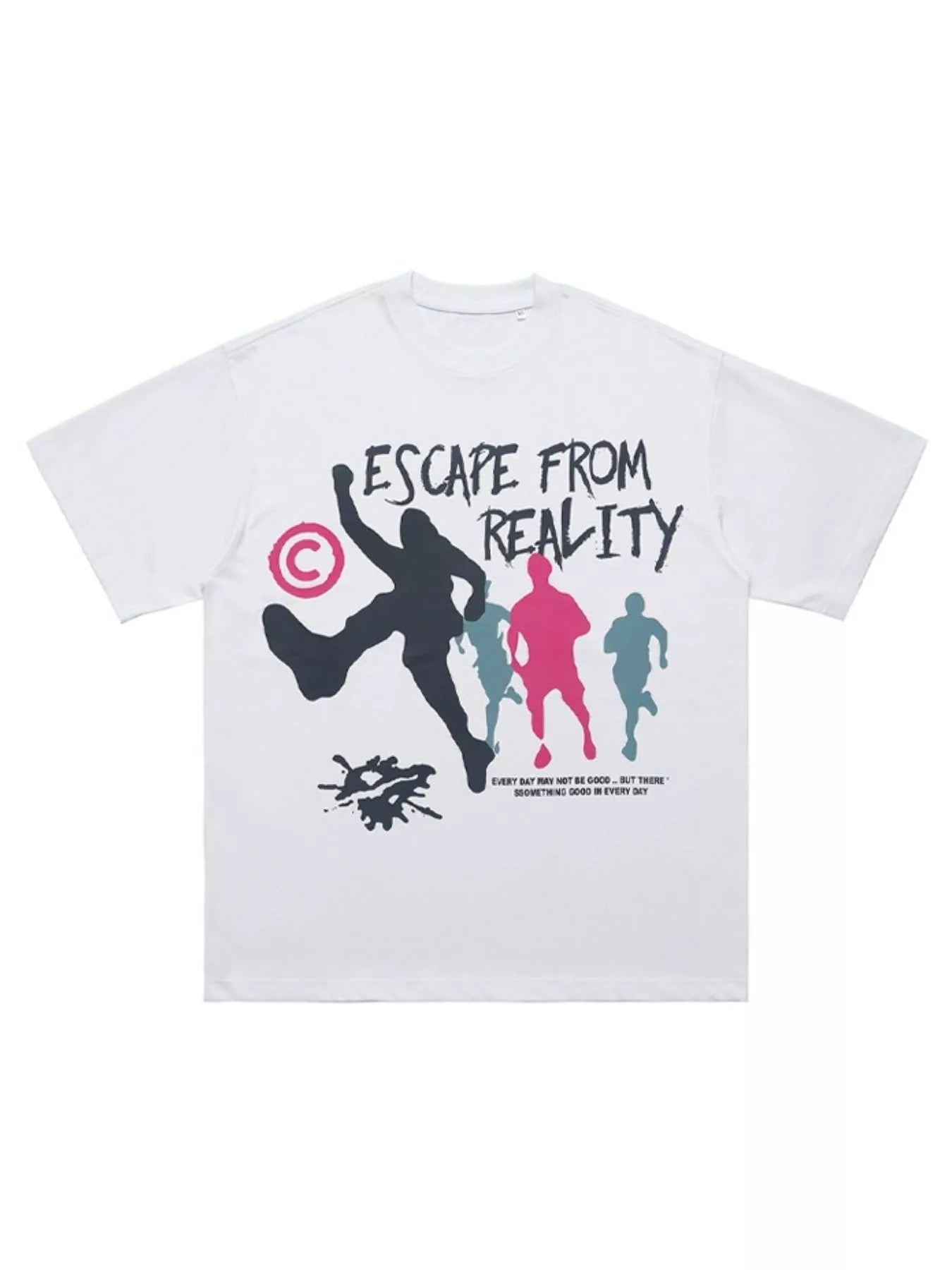 Men's Graphic Round Neck Short Sleeve T-Shirt