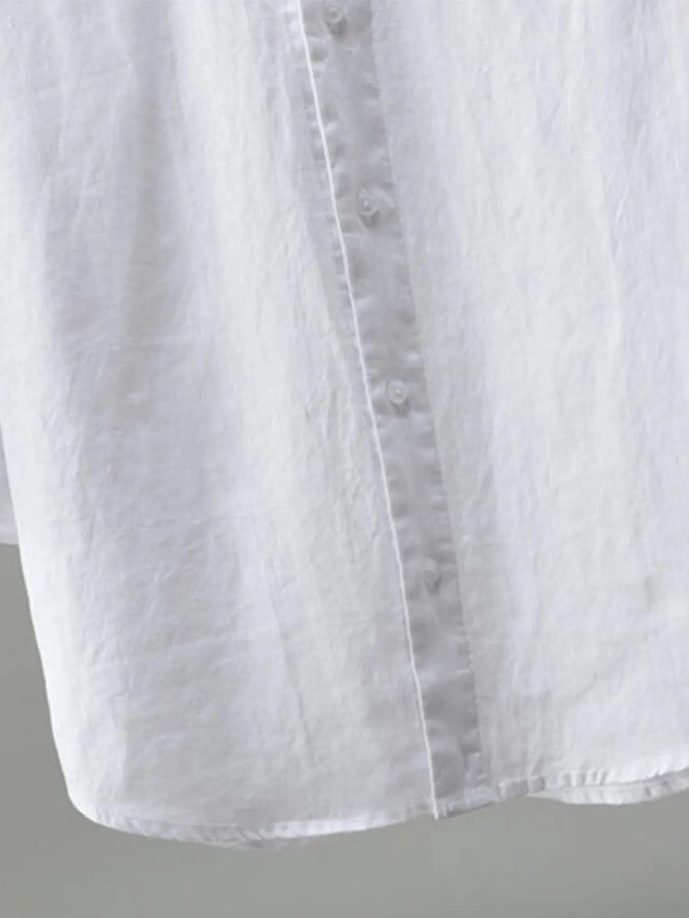 Men's Plus Size Button Up Long Sleeve Shirt