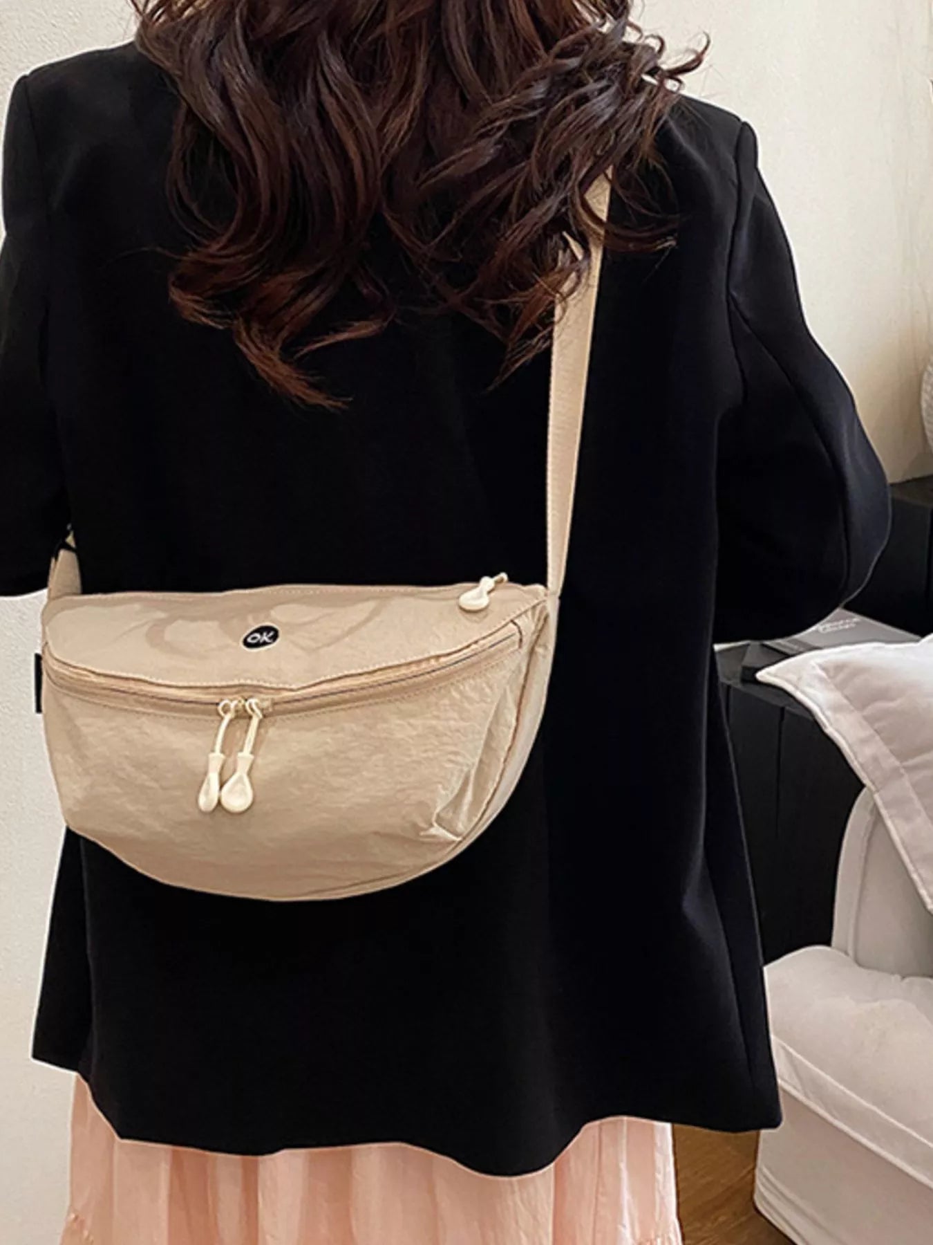 Lightweight Canvas Sling Bag