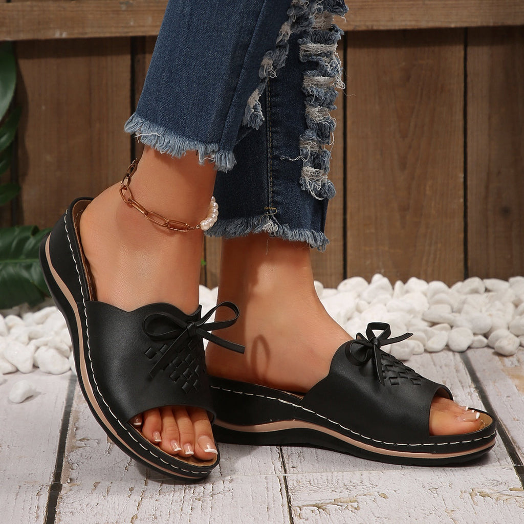 Open Toe Wedge Sandals